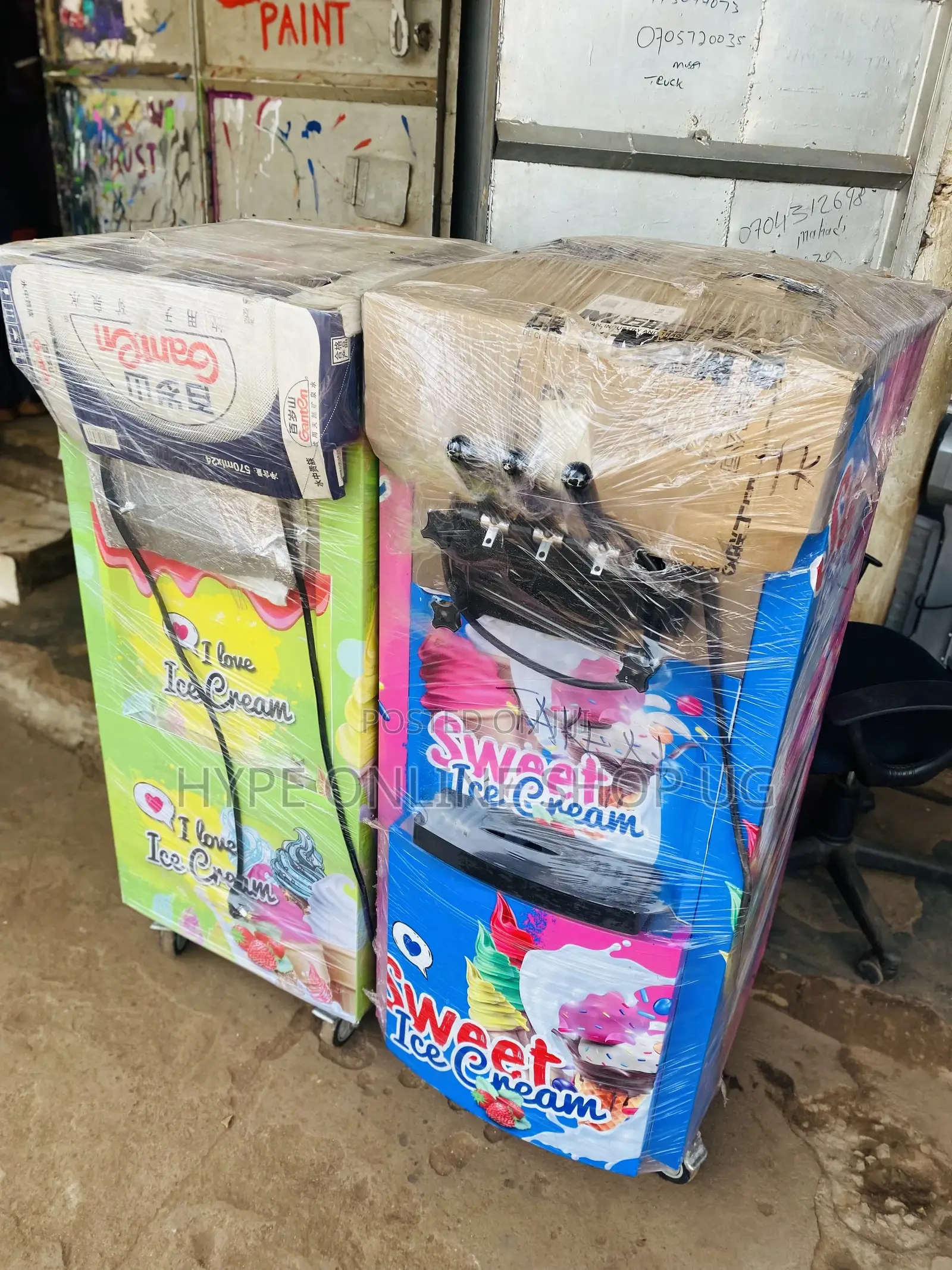 Greens Brand New Icecream Machine