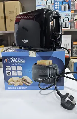 ELECTRO MASTER "2 Slice" Bread Toaster \\ 1000w \ EM-BT-1209