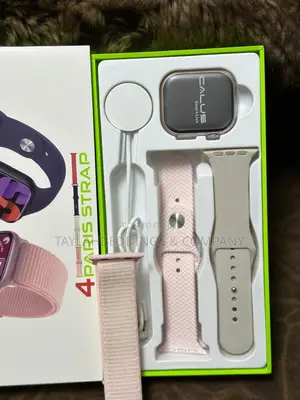 Mini WS Multifunction Ultra Smart Watch (Pink )