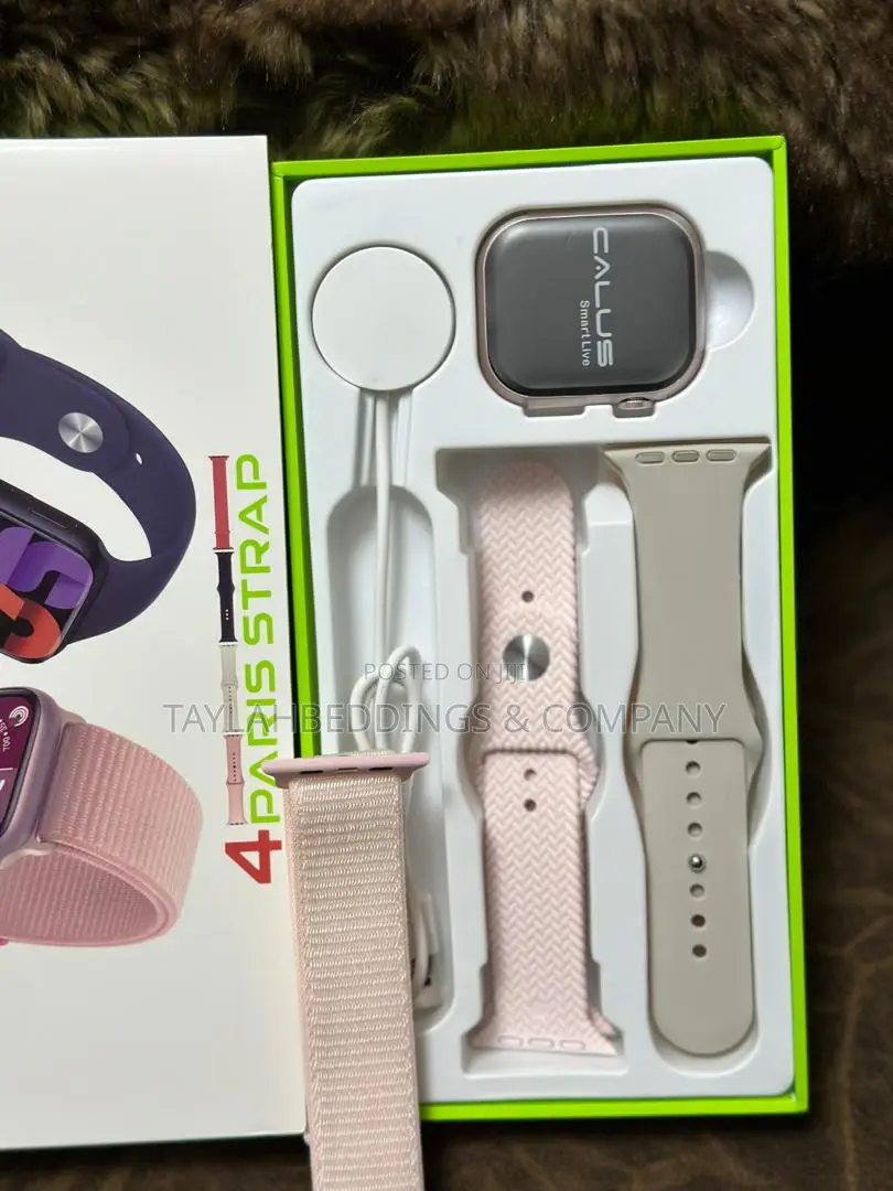 Mini WS Multifunction Ultra Smart Watch (Pink )