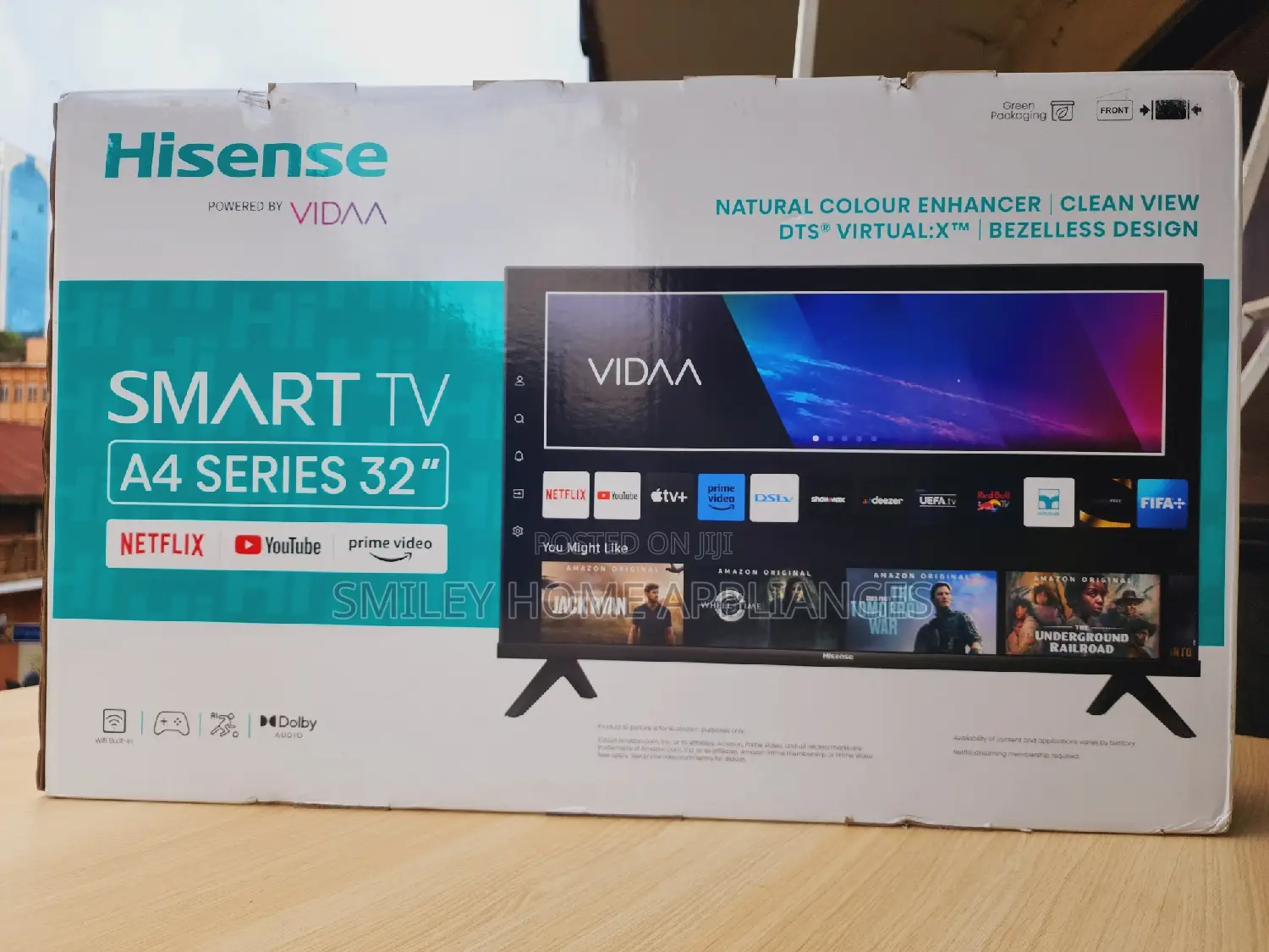 Brand New 32inches Frameless Hisense Smart Tv