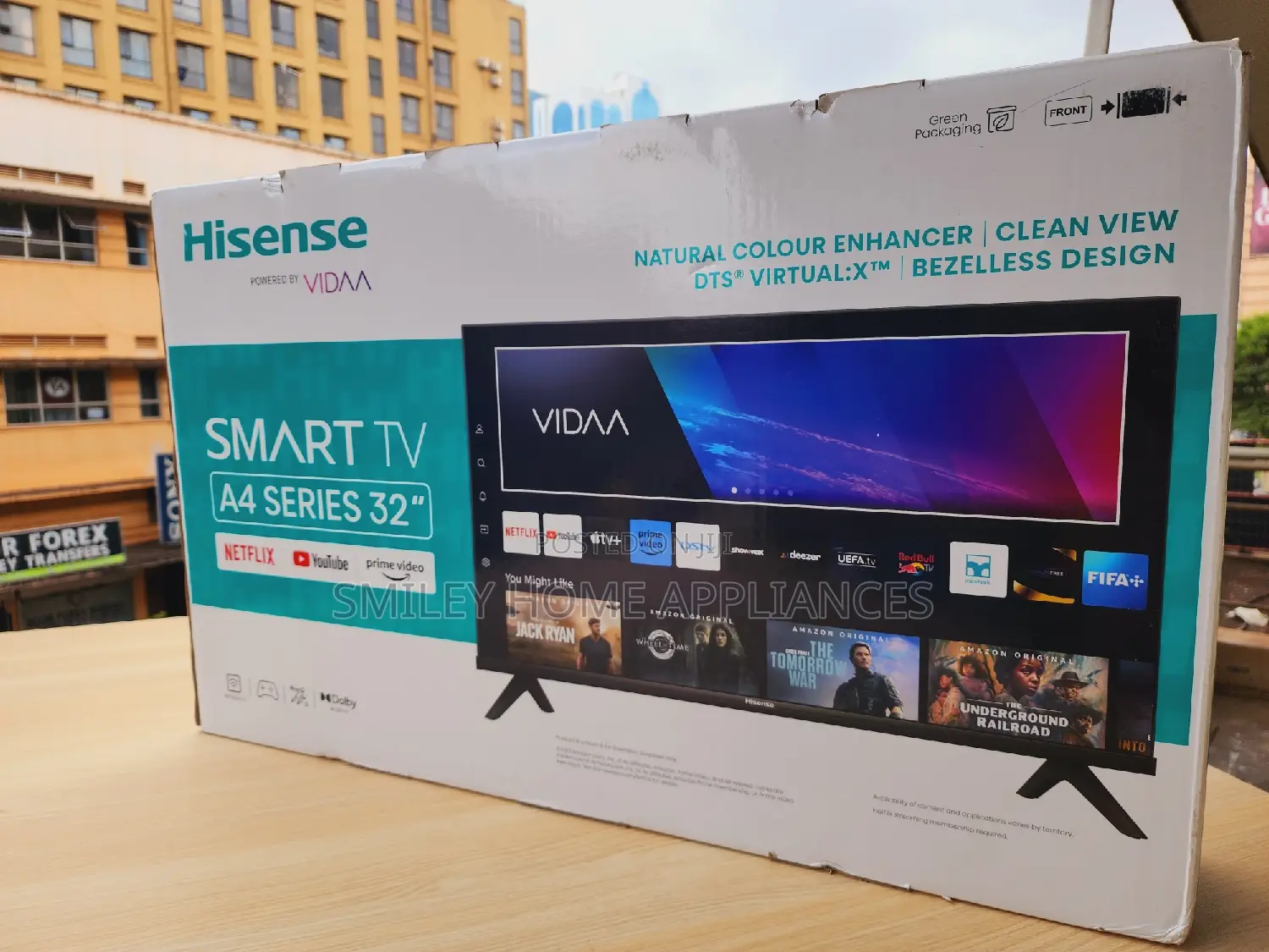 Hisense Frameless Smart Tv 32inches