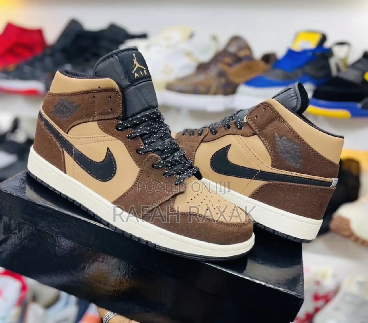Original Unisex Nike Air Jordan 1 Mid SE Earth Tone Sneaker