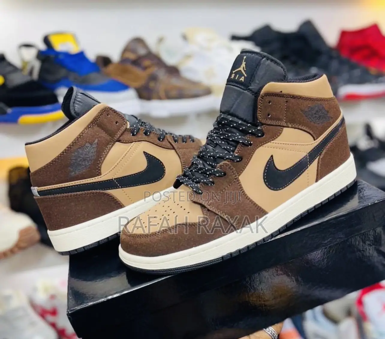 Original Unisex Nike Air Jordan 1 Mid SE Earth Tone Sneaker