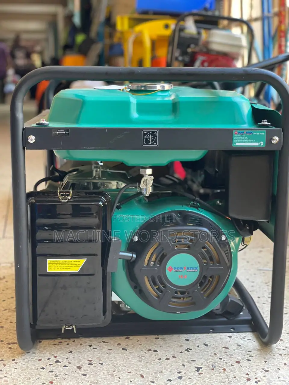 7kva Gasoline Generator Powertex Indian Brand
