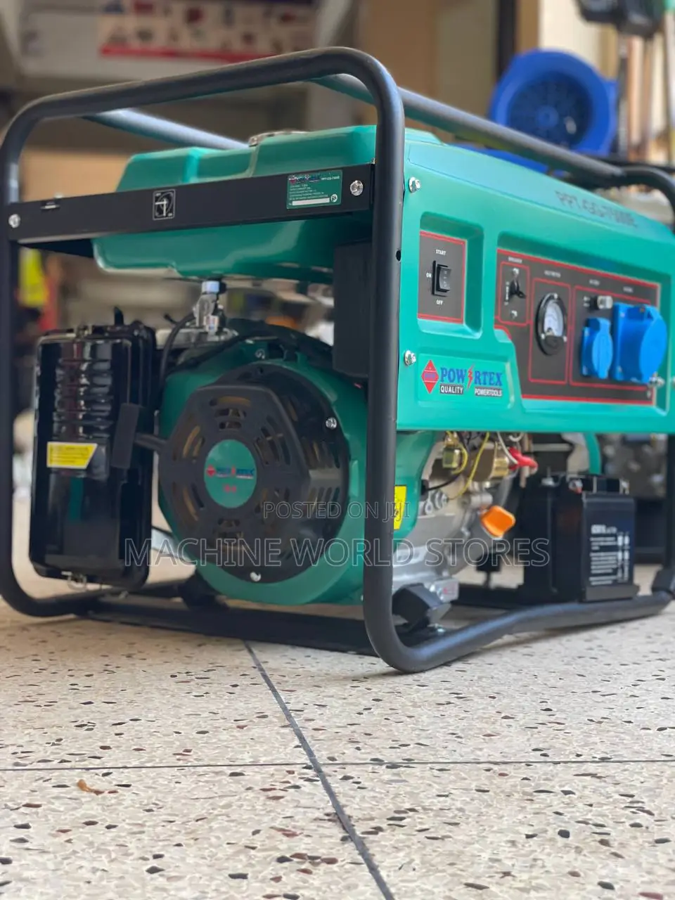 7kva Gasoline Generator Powertex Indian Brand