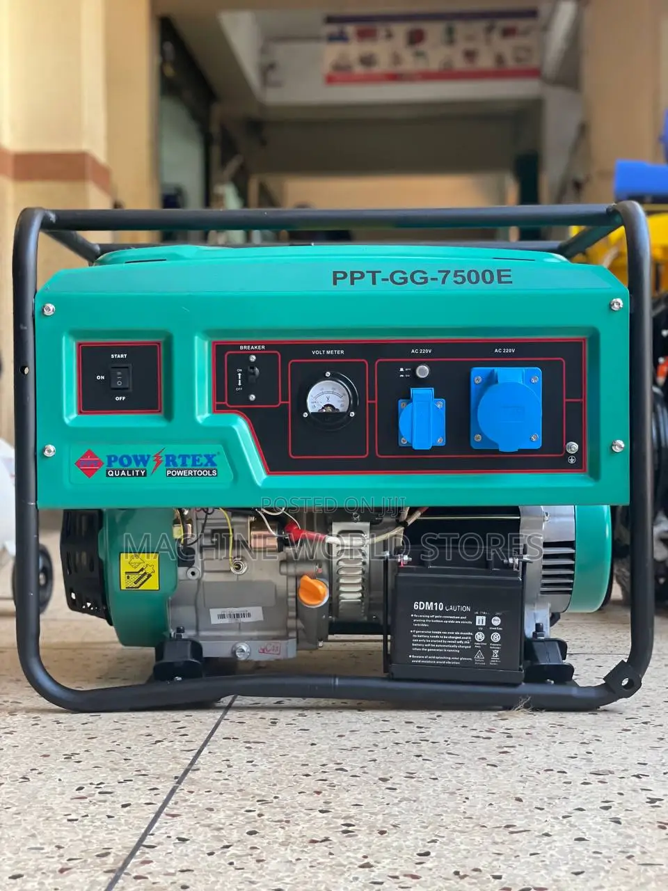 7kva Gasoline Generator Powertex Indian Brand