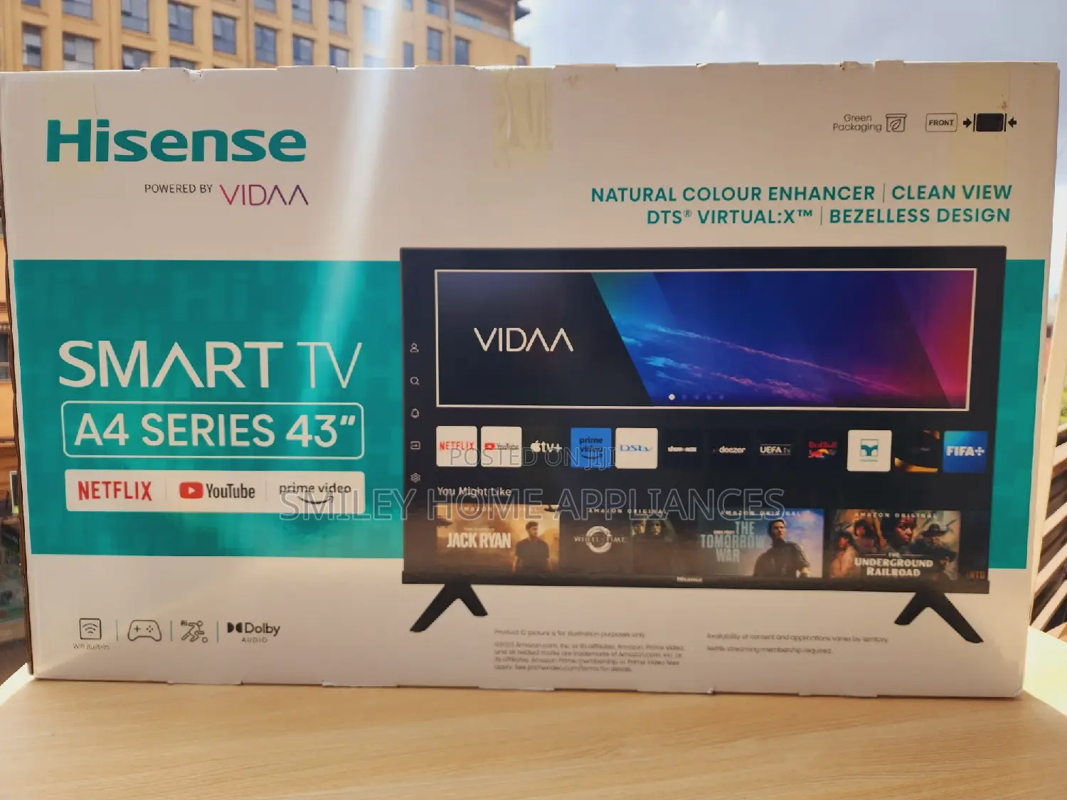 Newly Imported Hisense 43inches Smart Tv