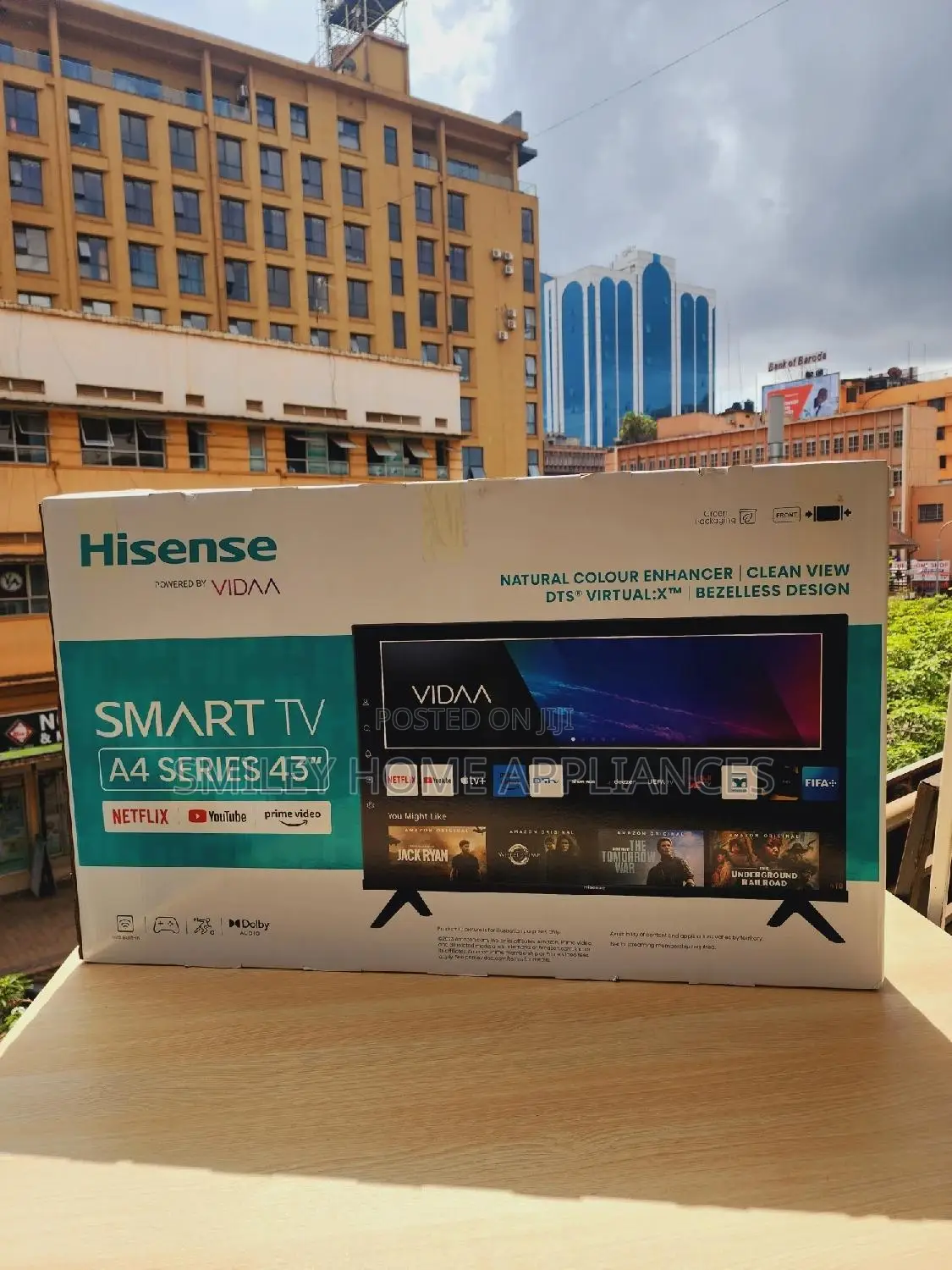 Newly Imported Hisense 43inches Smart Tv