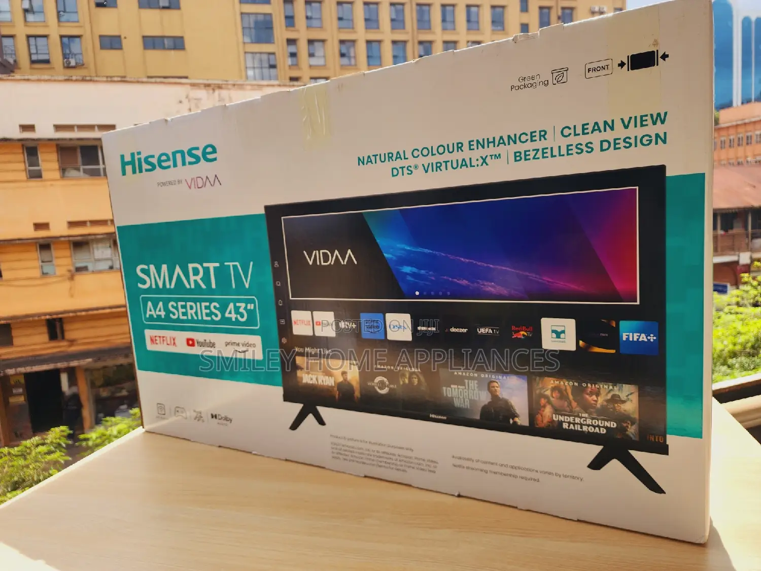 43inches Hisense A4 Series Smart Tv