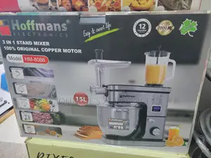 Hoffman 3in1 Stand Mixer With Original Copper Motor 15l