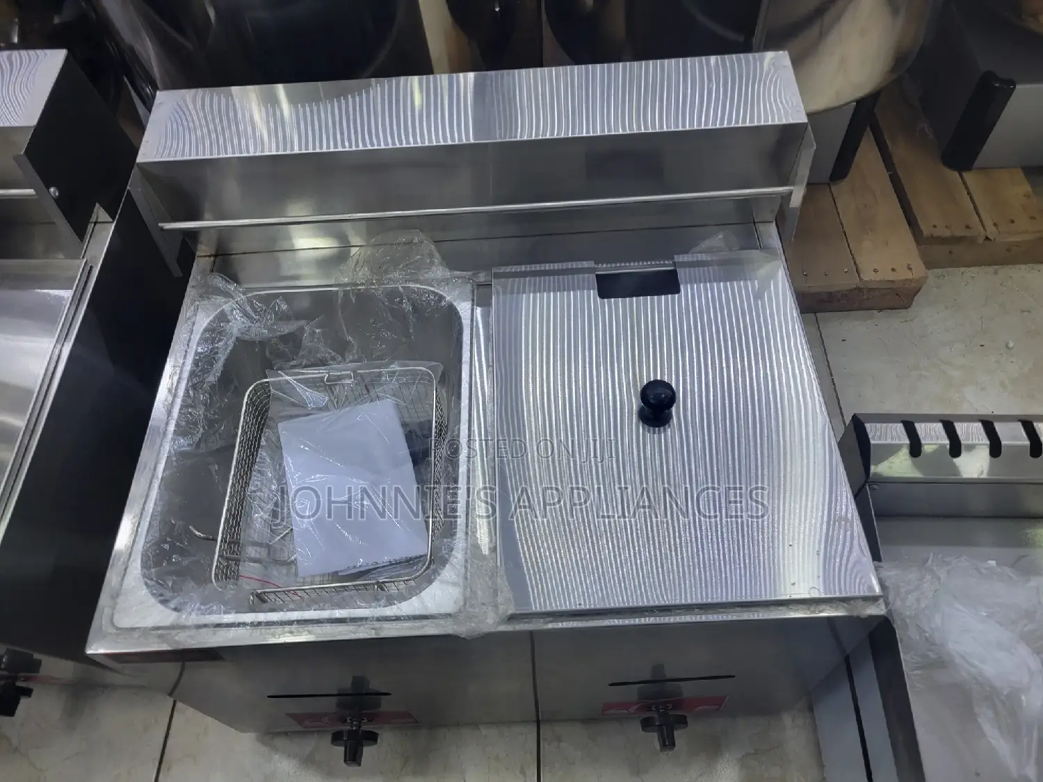 Commercial Use Gas Deepfryer Double 8l