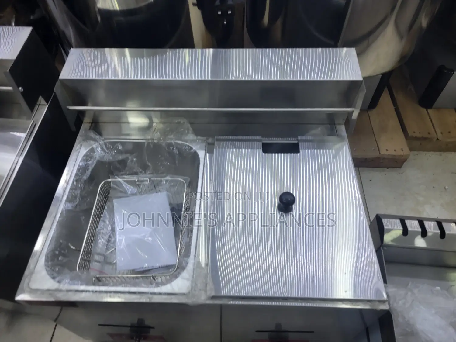 Commercial Use Gas Deepfryer Double 8l