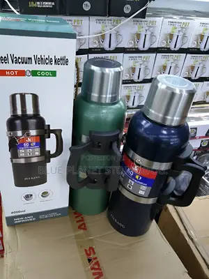 JIAKANG 4.0l/4000ml Steel Vaccum Kettle/Flask \\ HOT or COLD