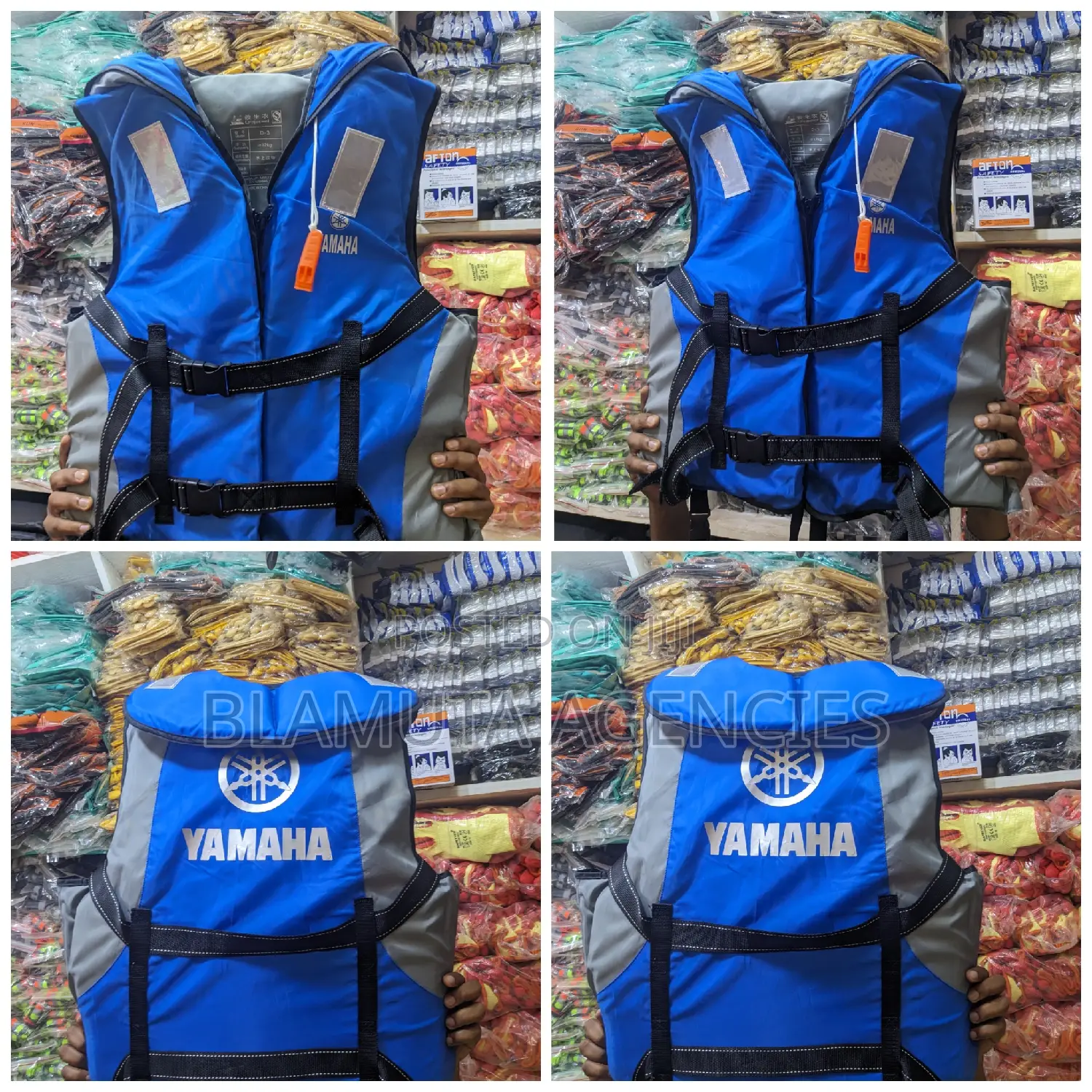 Yamaha Life Jacket (Yamaha Blue Life Jacket