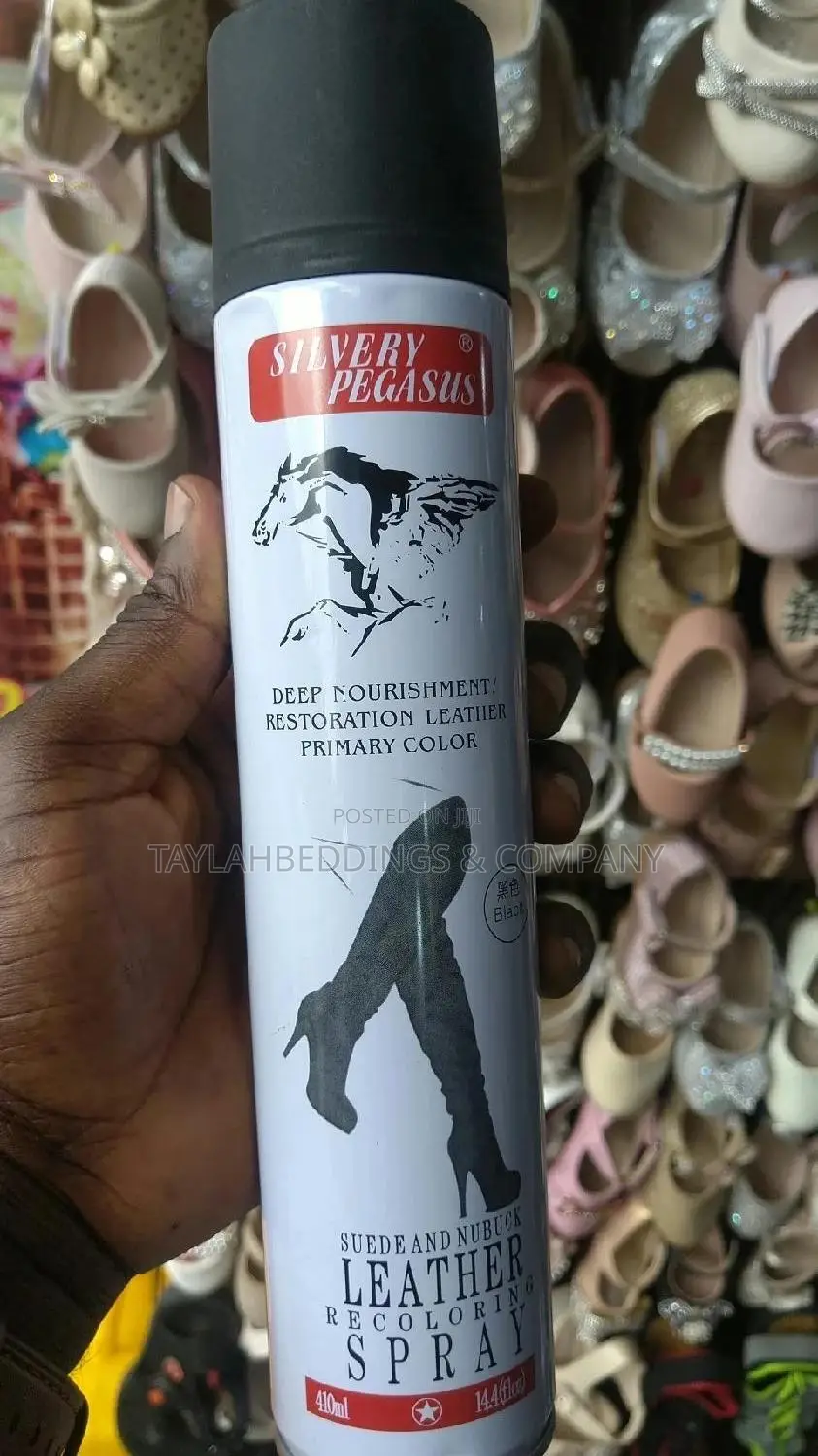 Silvery Pegasus Suede Cleaner Spray - Suede Stain Remover