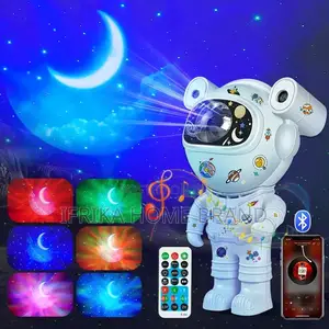 Astronaut Star Galaxy Projector Lamp Nebula Moon Night Light