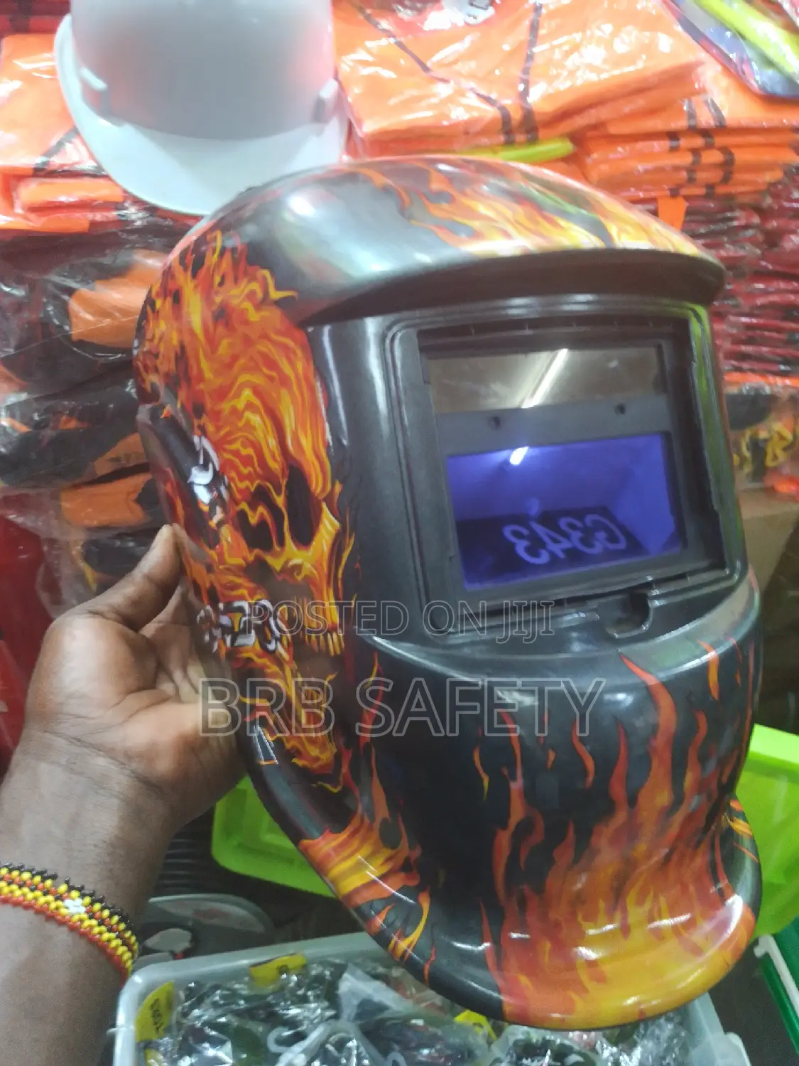 Welding Helmet With Auto Darkening Goggle