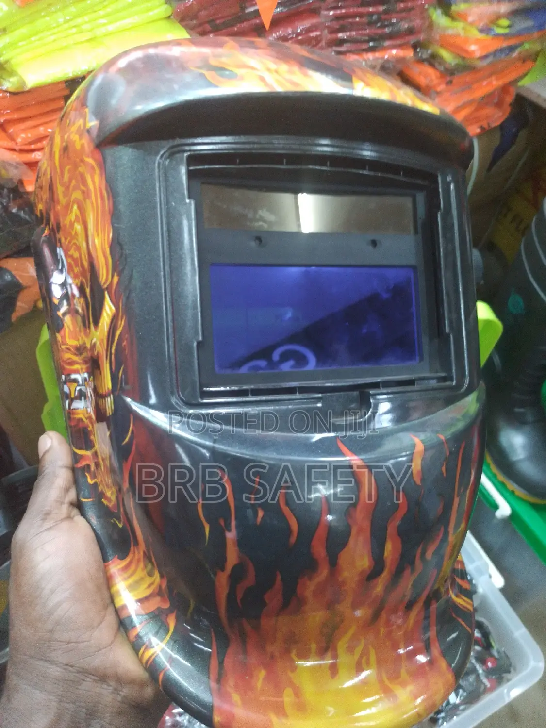 Welding Helmet With Auto Darkening Goggle
