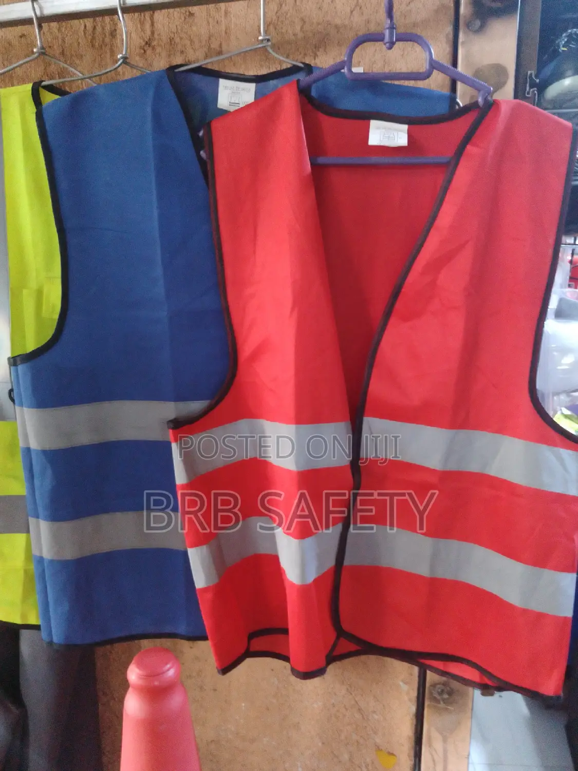 Reflector Jacket Red And Blue