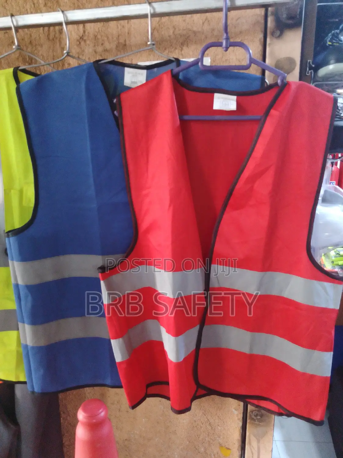 Reflector Jacket Red And Blue