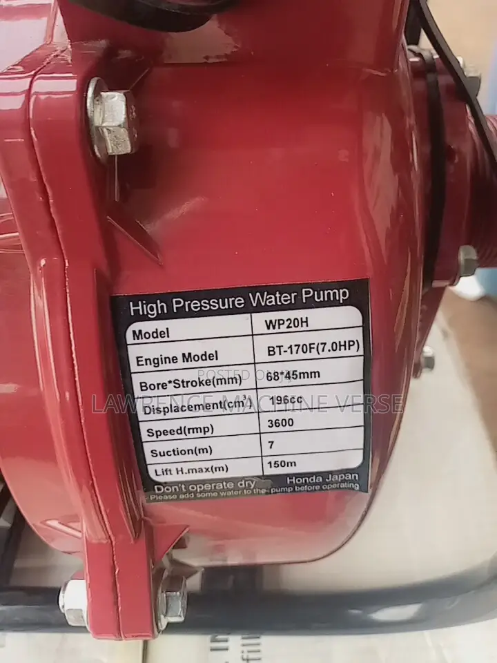 Water Pump 800m High Pressure