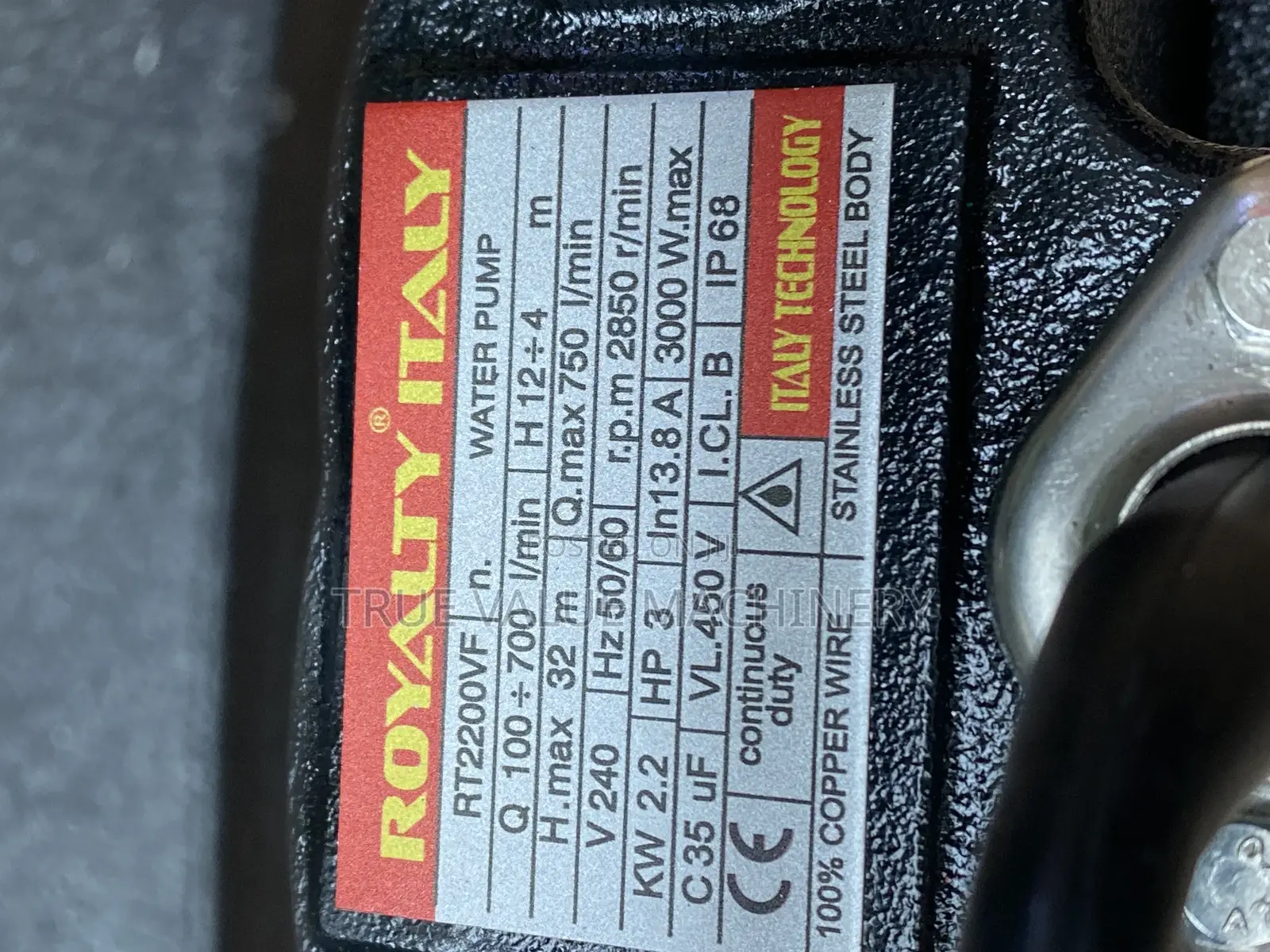 Dirty Water Pump 240 V