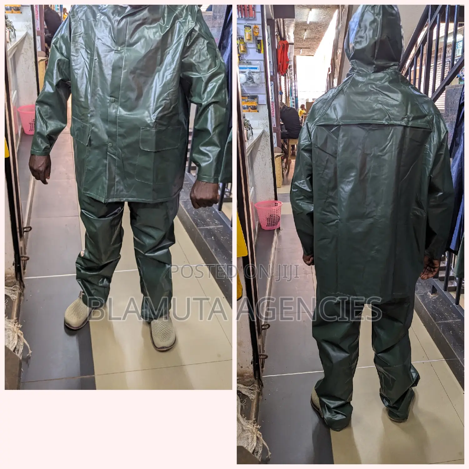 PVC Rainsuit( Green )
