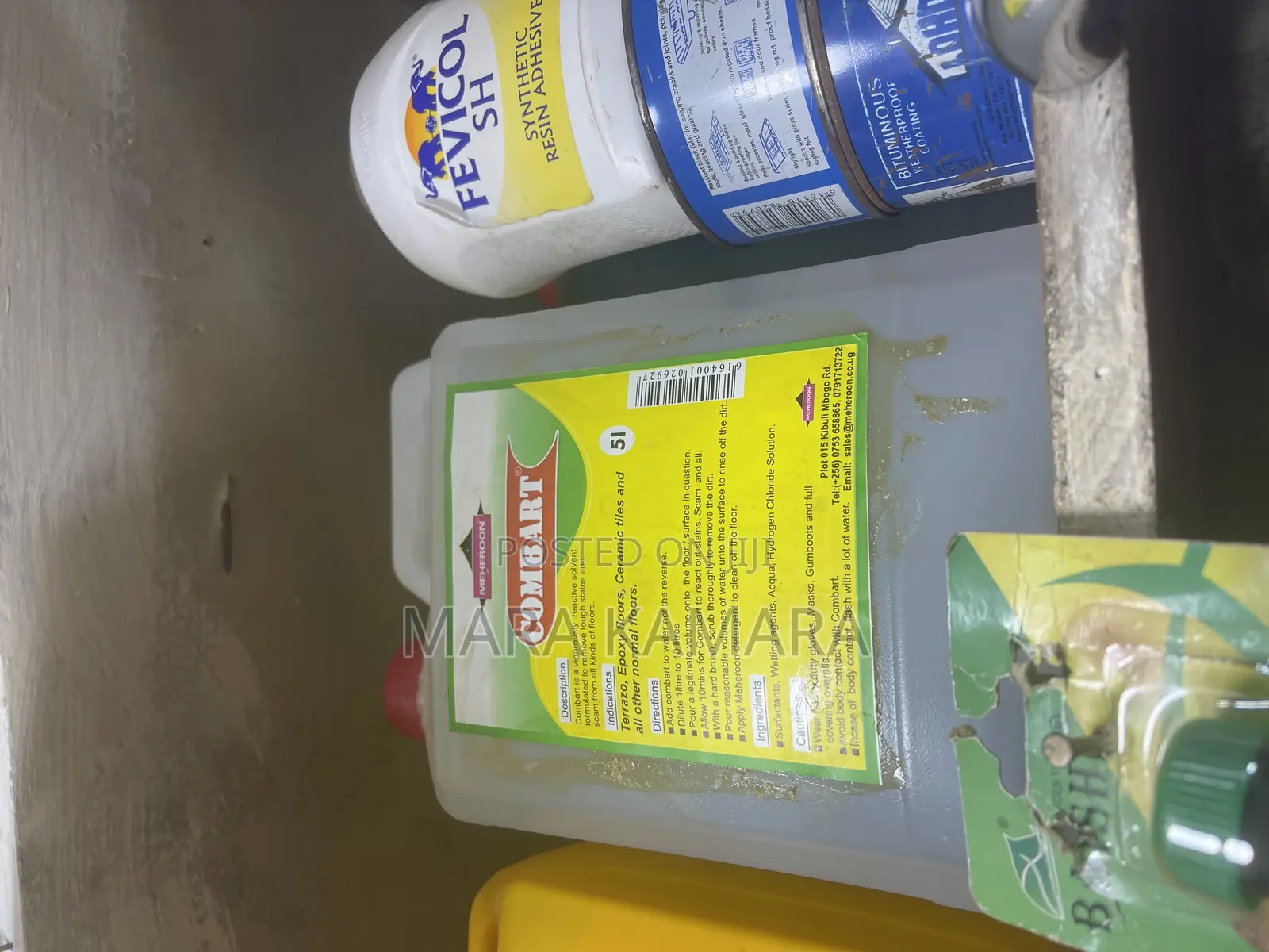Tile Cleaner and Terrazzo Cleaner Combart