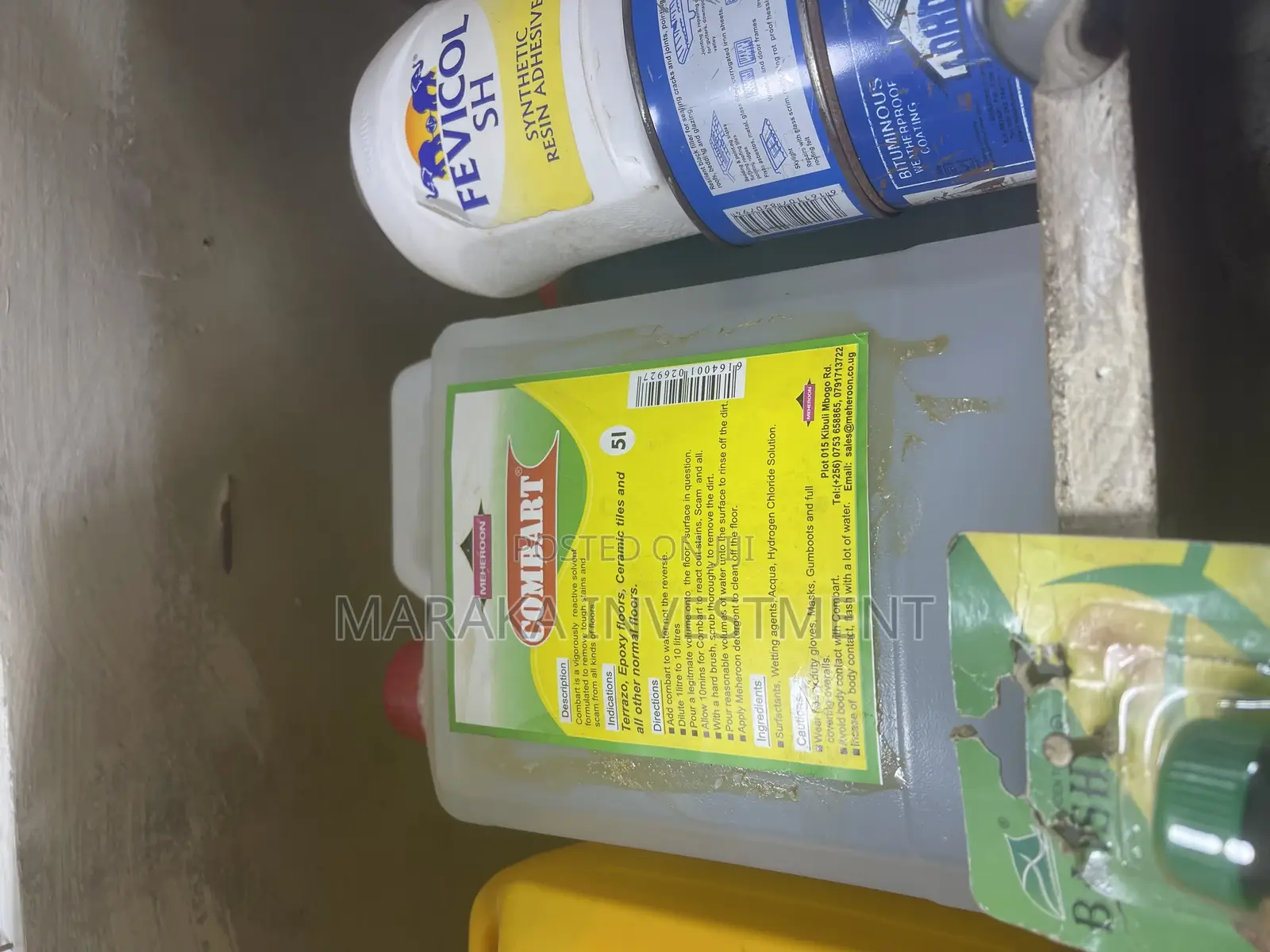 Tile Cleaner and Terrazzo Cleaner Combart