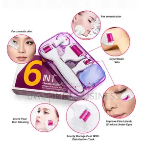 Newest 6 in 1 Derma Roller Microneedle Roller