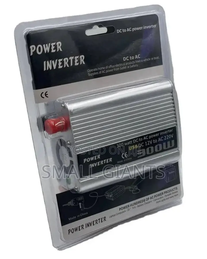 300W Power Inverter DC 12V to AC 220V With USB Display