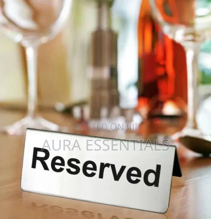 2 PCS Table Sign Board