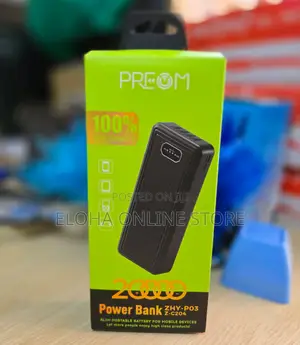 Preom 20000 Power Bank ZHY-PO3Z-C204