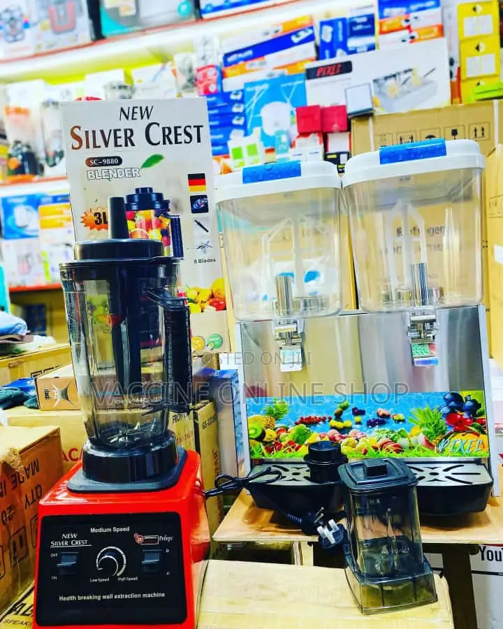 Silver Crest 2in1 Commercial Blender/Silver Crest (QSNQ1)
