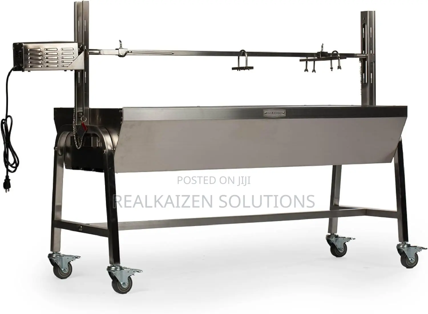 Heavy Duty Outdoor Stainless Steel BBQ Rotisserie Grill 60kg