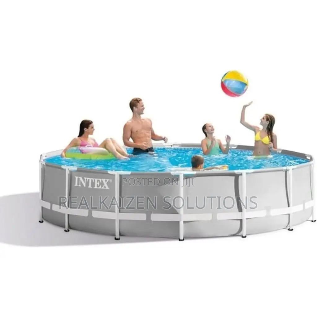 INTEX Prism Premium Metal Frame Pool 366 X 76cm With Filter