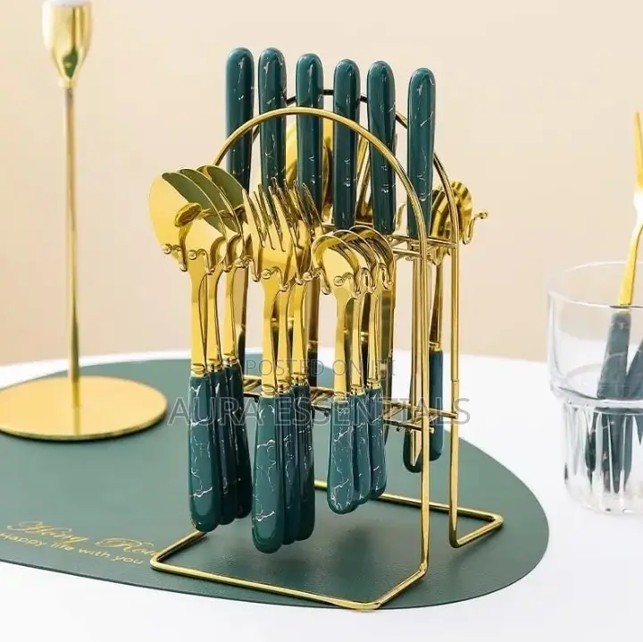 Stainless Steel Cutlery 24pcs Set Western Food Cutlery