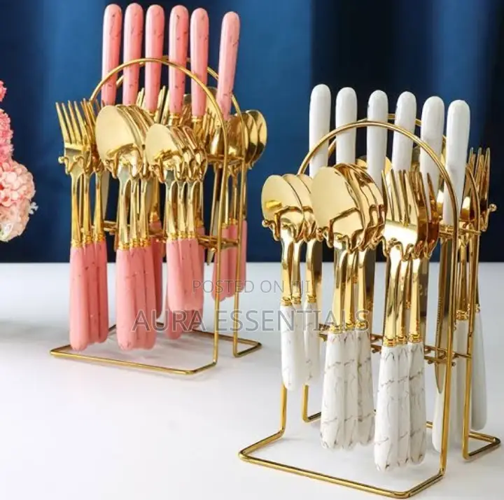 Stainless Steel Cutlery 24pcs Set Western Food Cutlery