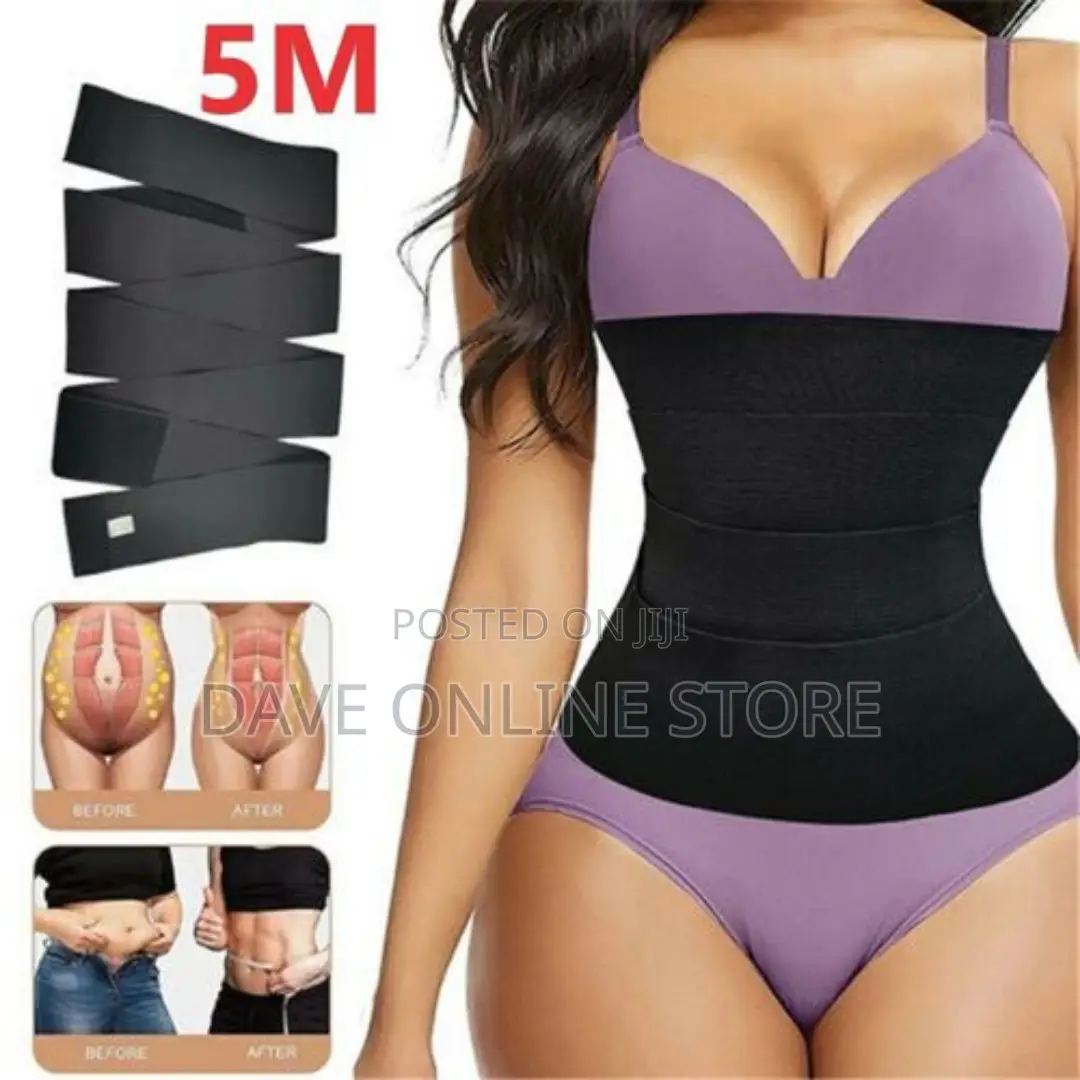 5M Wrap Waist Bandage Control Sliming Tummy Belt Body Shaper