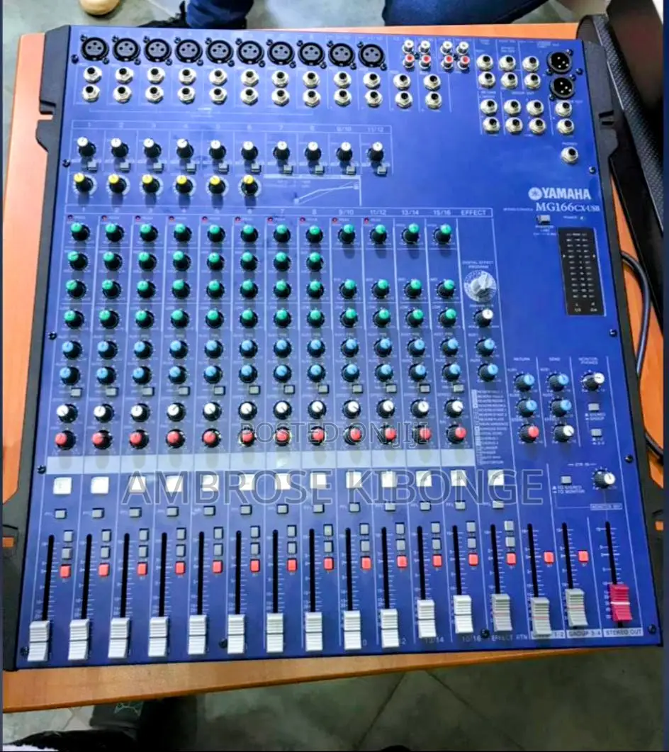 New Mg166cx-Usb 16-Channels Effects Processor Mixing Console
