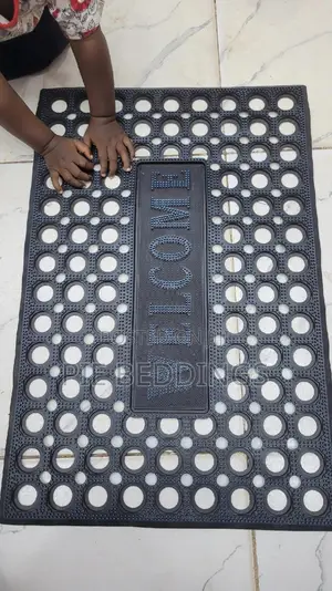 Medium Welcome Rubber Door Mats