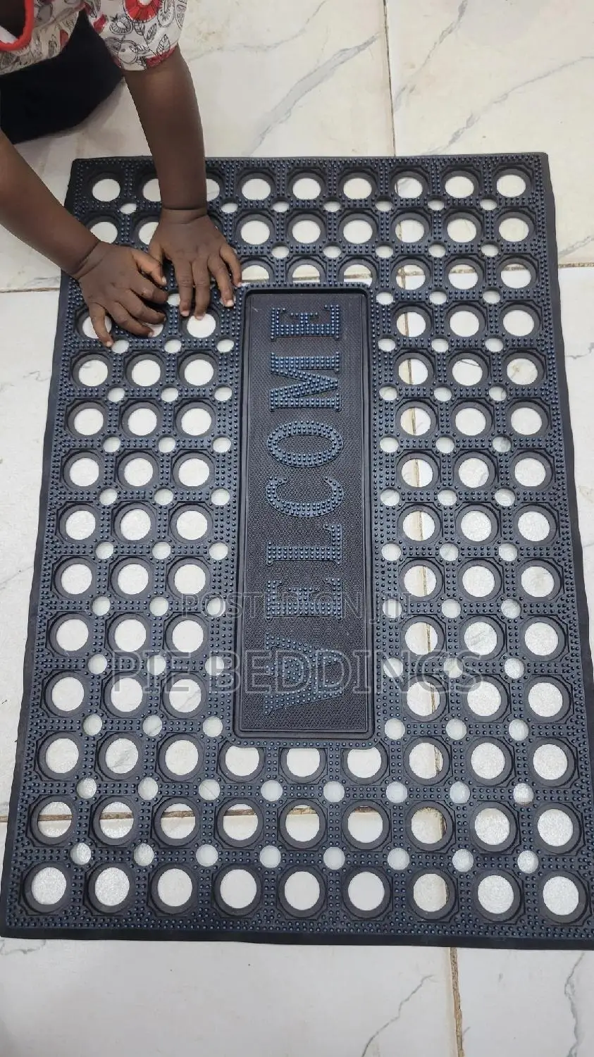Medium Welcome Rubber Door Mats