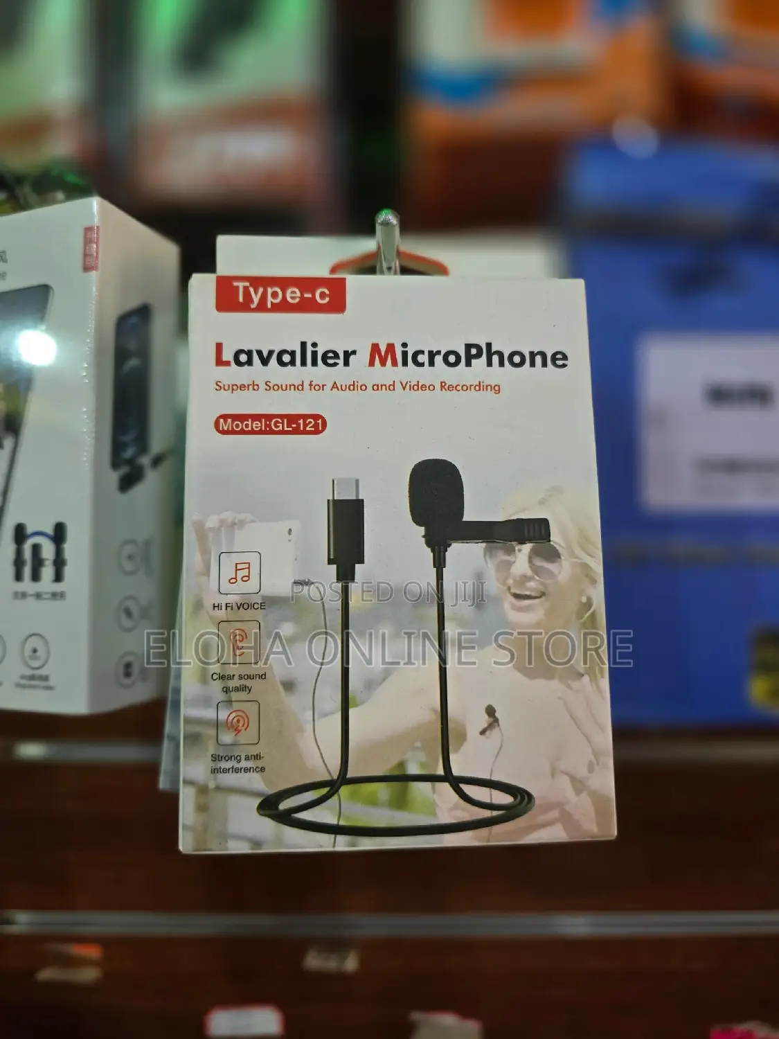 Lavalier Microphone GL-120 Lightning Audio Video Recording
