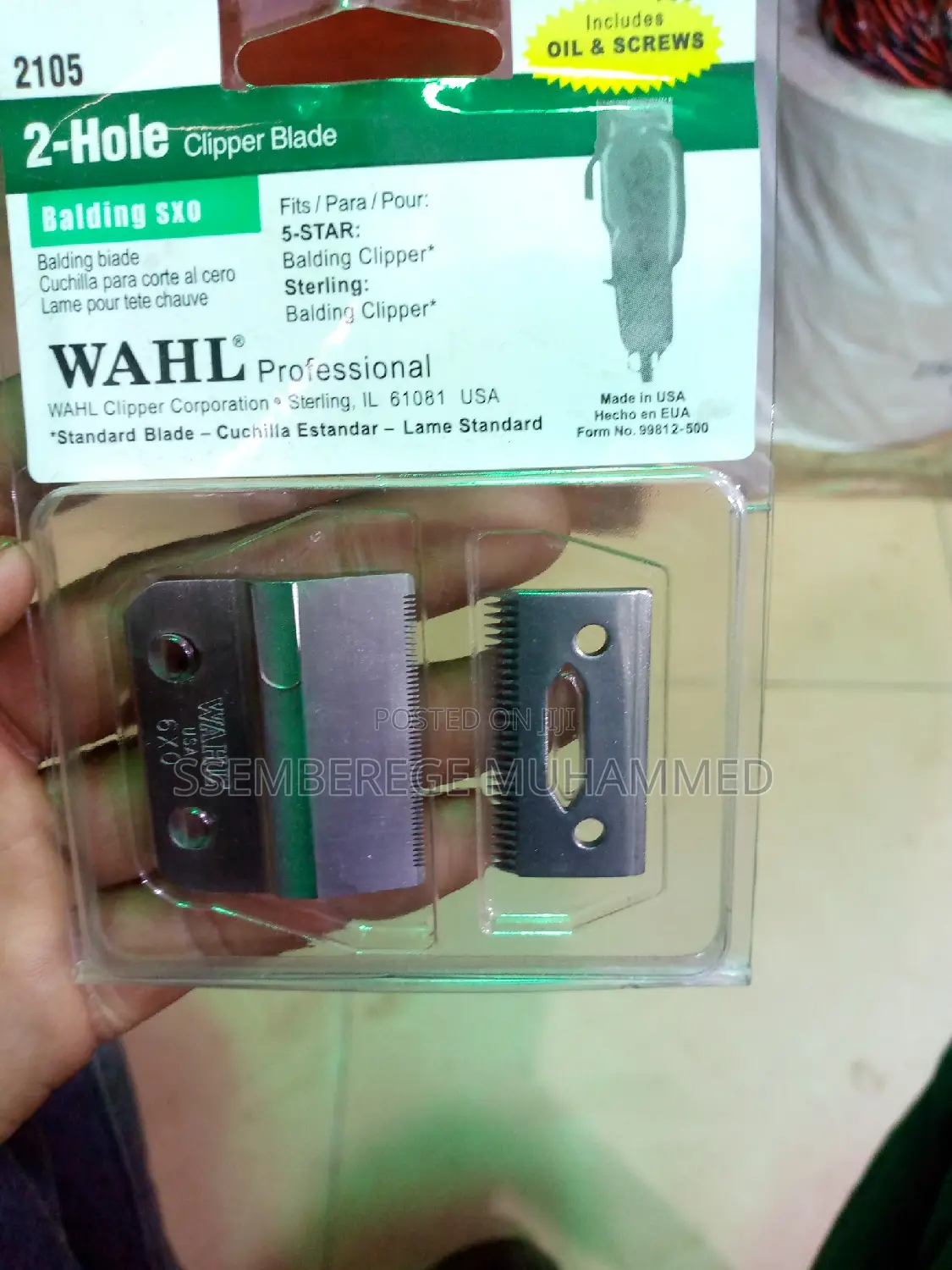 Balding Biade Clipper WAHL Professional
