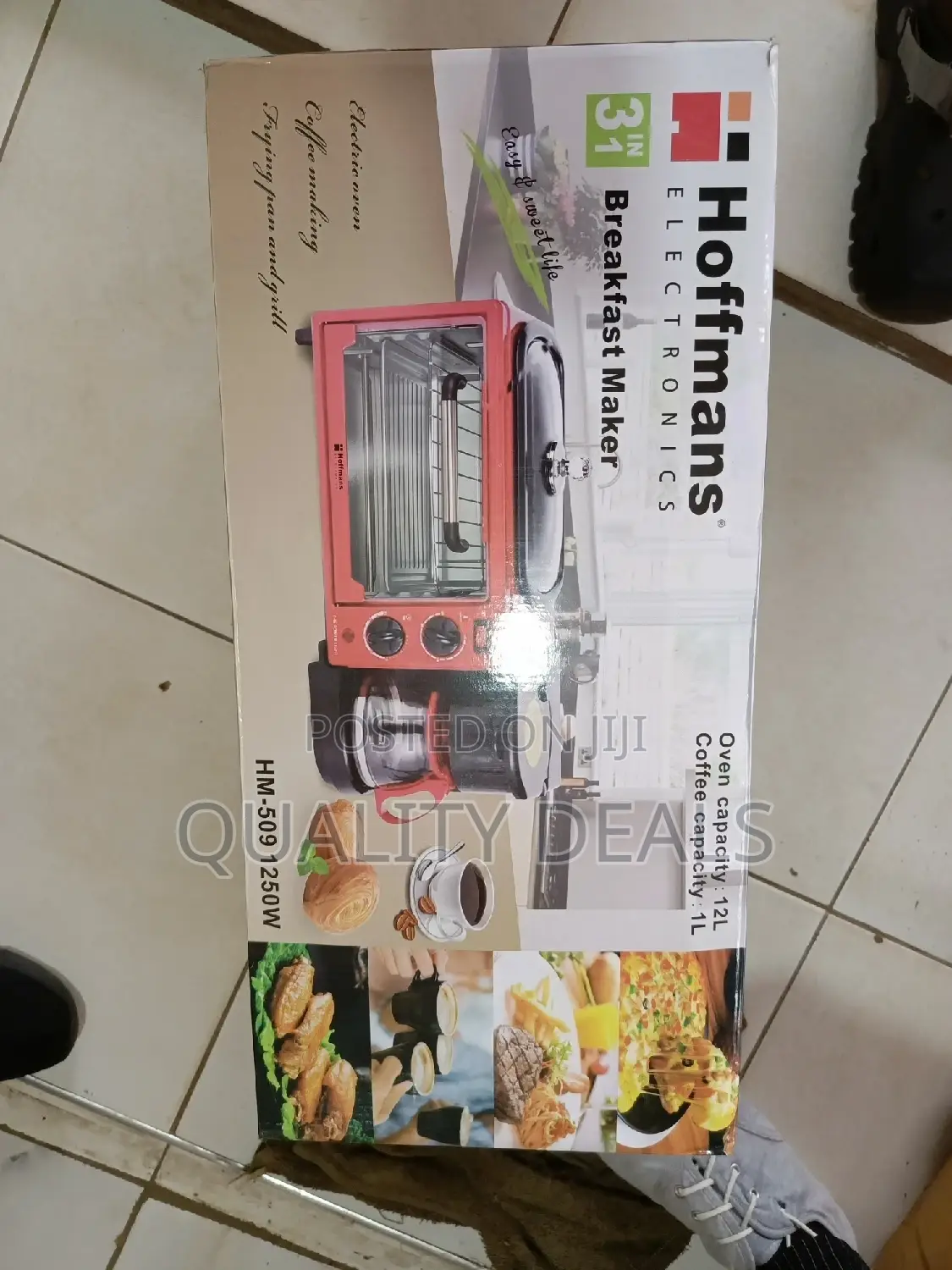 3in1 Hoffman Breakfast Maker Machine
