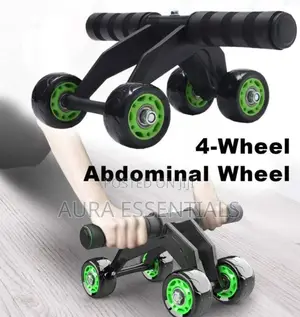 4 Wheel AB Roller Wheel Toner Exercise Equipment
