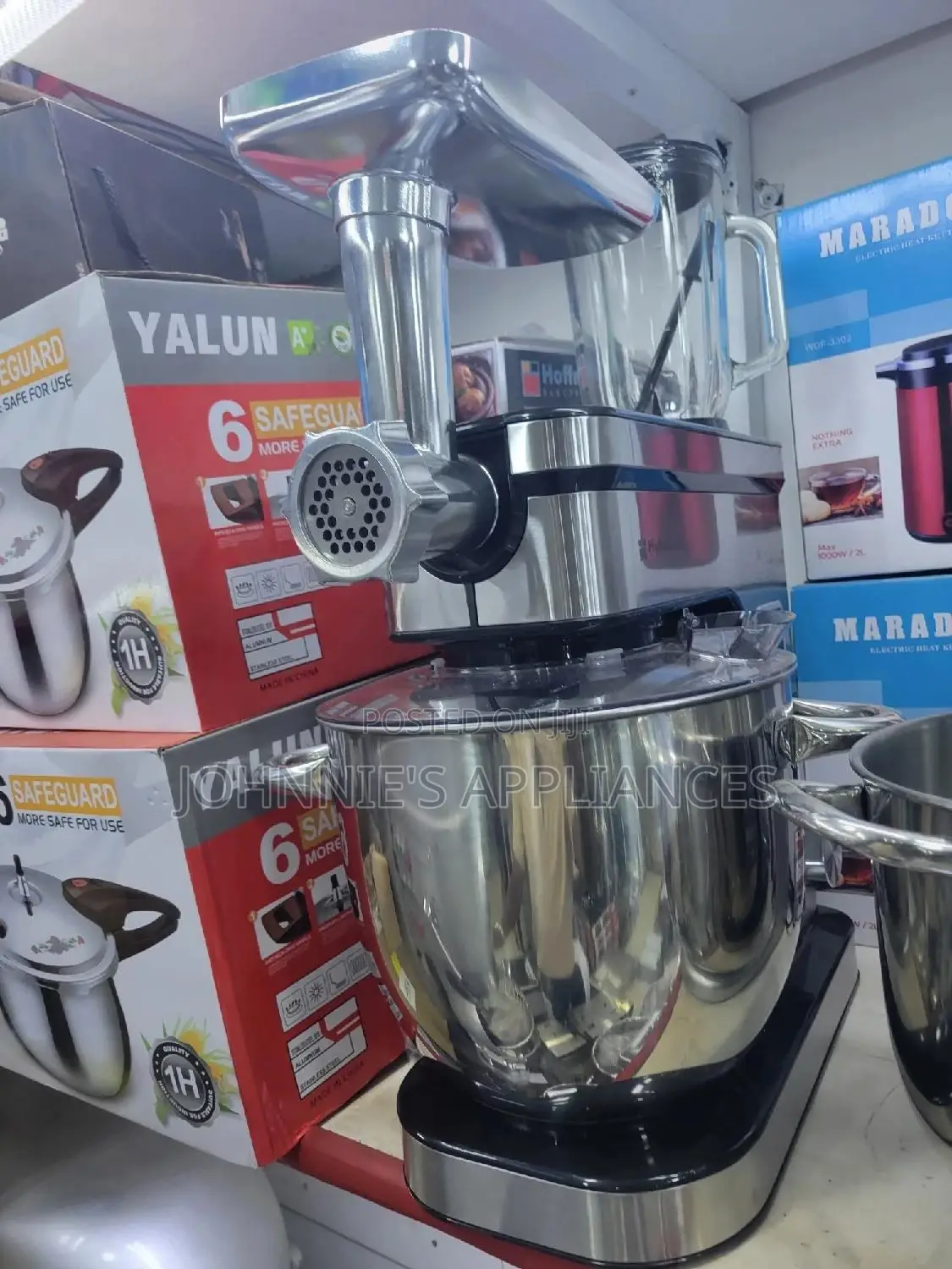 Hoffman 3in1 Stand Mixer With Original Copper Motor 15l