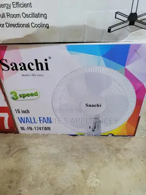Saarch Wall Fan 16inch 1yr Warranty