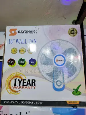 Sayona PPS 16 Wall Fan 1yr Warranty